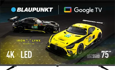 Zdjęcie produktu dla Telewizor Blaupunkt 75 Cali Led 4K Uhd Smart Google Tv Dolby Atmos Wifi