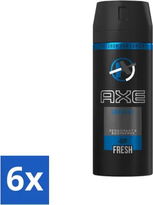 Obrázek produktu pro Axe - Deodorant tělový sprej - 48hrs Fresh - Anarchy for Him - 150 ml - hodnotné balení - 6 kusů