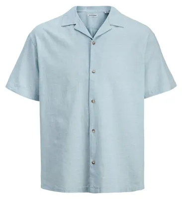 Produktbild von JACK & JONES Herren Hemd Summer Linen Blend Resort Shirt