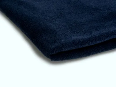 Zdjęcie produktu dla Tkanina polarowa Polar, dzianina polarowa 410 g/m² granatowy 50 x 155 cm