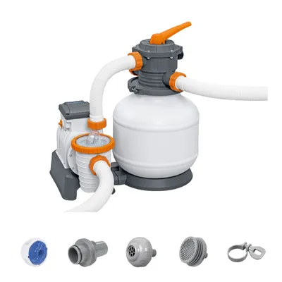 Produktbild von Bestway Flowclear Filter mit Sandfilter für abnehmbare Pools 8,327 Liter/Stunde 32 mm Anschluss