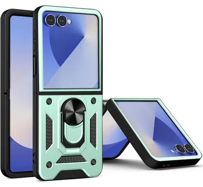 Obrázok produktu pre Techsuit - CamShield Series ochranný obal na Samsung Galaxy Z Flip7 - zelené