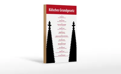 Produktbild von Holzschild Spruch 12x18cm Kölsches Grundgesetz