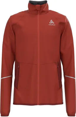 Zdjęcie produktu dla Odlo Brensholmen kurtka softshell pomarańczowy 12 lat chłopiec pomarańczowy 12 lat