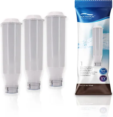 Obrázek produktu pro Filtr Aqualogis AL-TES46 - sada 3 kusů - vodní filtr - vodní filtr pro kávovary - čistá voda pro espressa