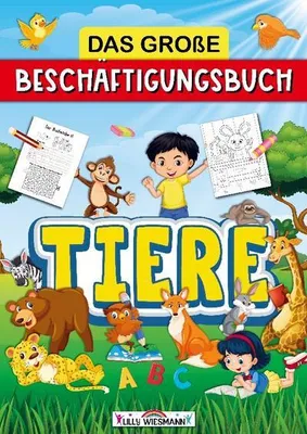 Obrázok produktu pre Das große Beschäftigungsbuch Tiere