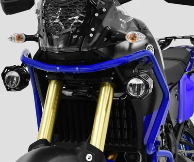 Obrázek produktu pro Sada přídavných LED světlometů včetně upevňovací sady pro mlhová světla s krytem, kompatibilní s motocyklem Yamaha Ténéré 700