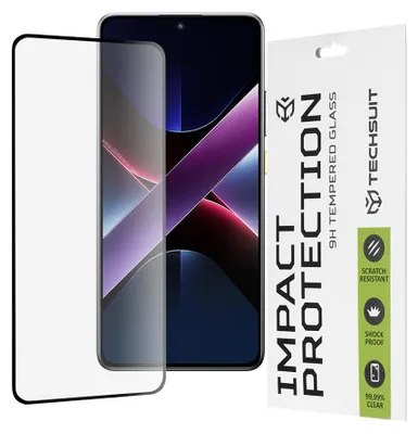 Obrázek produktu pro Techsuit Full Cover Impact Protection ochrana displeje pro Xiaomi Poco X7 Pro - Black