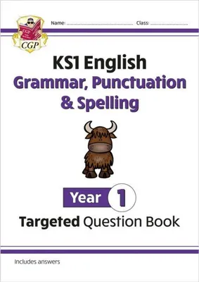 Produktbild von KS1 English Year 1 Grammar, Punctuation & Spelling Targeted Question Book (with Answers)