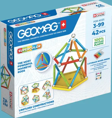 Image de Geomag Supercolor 42 Pièces