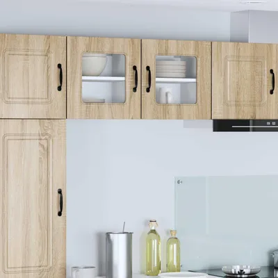 Produktbild von "Schlussverkauf" Küchenschrank/Sideboard - 1 pc - Aufbewahrungsschrank moderne - Kalmar Sonoma-Eiche 40x31x40 cm Holzwerkstoff  C10256