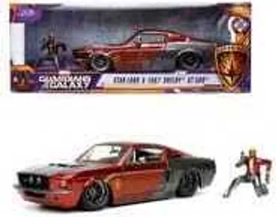 Produktbild von Jada Toys Guardians of the Galaxy Diecast Modell 1/24 1967 Ford Mustang Star Lord