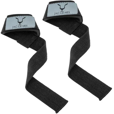 Produktbild von Handgelenkschützer für Gewichtheben, Powerlifting und Klimmzugmaschinen (2er-Set, Handgelenkschlaufenpaar, 59 cm lang)