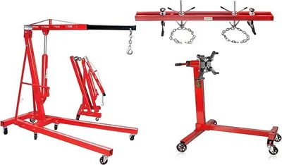 Produktbild von Motorheber Motorkran 2000 kg + Motorhalter 454 kg + Motorträger 500 kg