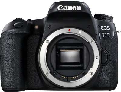 Produktbild von Canon EOS 77D + EF-S 18-135mm 3.5-5.6 IS USM, 24,2 MP, 6000 x 4000 Pixel, CMOS, Full HD, Touchscreen, Schwarz