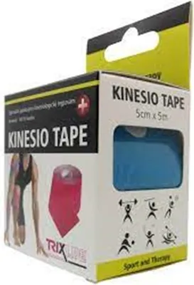 Obrázok produktu pre Páska tejpovacia Kinesio tape 5mx5cm modrá