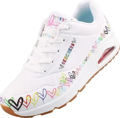 Produktbild von Skechers Damen UNO - LOVE ALL AROUND UNO - LOVE ALL AROUND 32470-36, 32470-37, 32470-38, 32470-39, 32470-40, 32470-41, 32470-42 SKE-177917 white/multi 38 [Schuhe Frau]