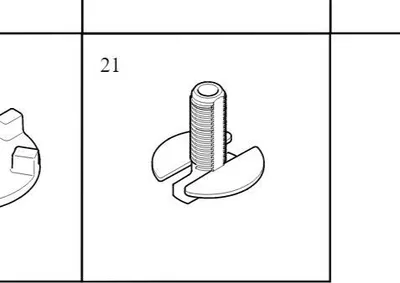 Zdjęcie produktu dla VOLVO C40 XC40 dolna śruba zapasowego OE 31660622
