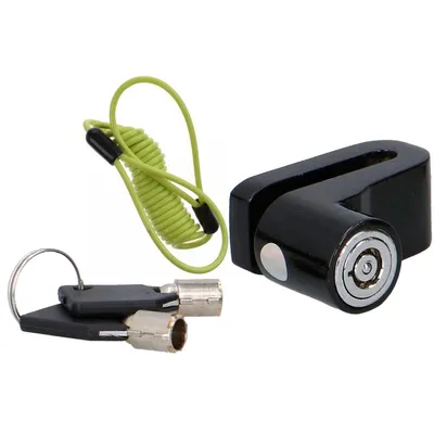 Produktbild von Bremsscheibenschloss mit Kabel ähnlich Dunlop Black