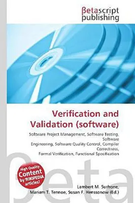 Produktbild von Verification and Validation (software)