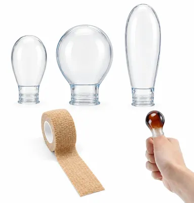 Silikon-Fingerlinge 3er-Set wasserdicht S/M/L