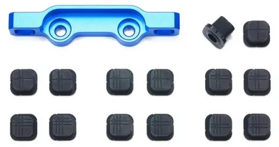 Produktbild von Tamiya 22038 - TD4 Alu Querlenkerhalter hint. einstell. - Neu