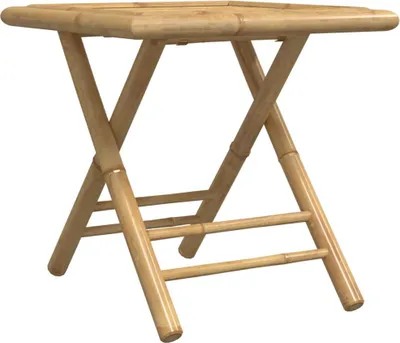 Obrázok produktu pre vidaXL Skladací záhradný stôl 45x45x45 cm bambus