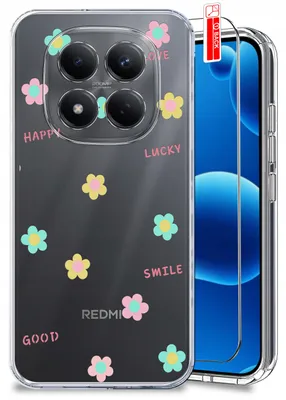 Immagine prodotto di ETUI do Xiaomi Redmi Note 15 Pro 4G WZORY MODNE KOLOROWE CLEAR CASE + SZKŁO