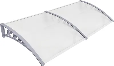 Produktbild von Vordach 80×240cm Haustürdach Überdachung Pultvordach