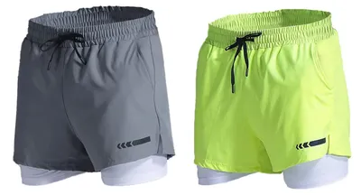 Immagine prodotto di Pantaloncini sportivi da uomo, ad asciugatura rapida e leggeri