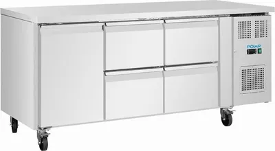 Produktbild von Polar U-Serie Thekenkühlgerät 4 Schubladen & 1 Tür