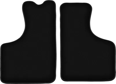 Immagine prodotto di Wielganizator Tappetini anteriori in velluto per Skoda 105 / 120 / 130 (1976-1990, berlina) neri, set 2 pz, con fissaggi