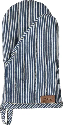Zdjęcie produktu dla OYOY L301123, Rękawica kuchenna, Niebieski, Biały, Bawełna, 130 mm, 240 mm, 1 szt.