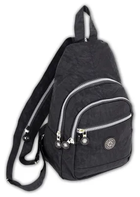 Produktbild von Bag Street Cityrucksack schwarz crinkle Nylon 21x13x35 D2ORJ200S