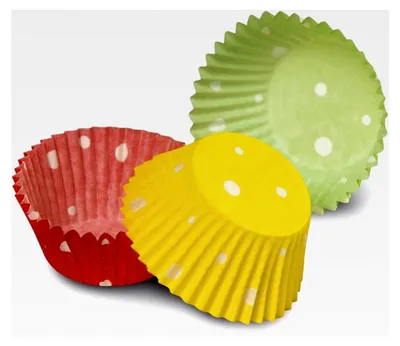 Produktbild von Bunte Backförmchen, 7 cm, 100 Stück