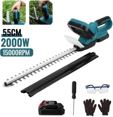 Obrázok produktu pre Elektrické nožnice na živý plot 2000 W s 18 V akumulátorom pre záhradu