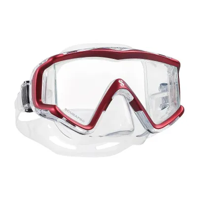 Image de Masque Scubapro CRYSTAL VU - transp./rouge