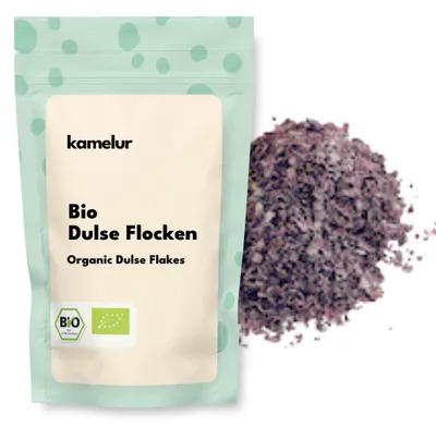 Produktbild von Kamelur Bio Dulse Flocken 100g