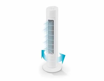 Produktbild von Silvercrest Tower Ventilator STV 50 I1, 3 Stufen, weiß