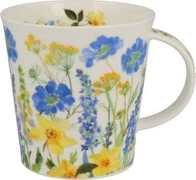 Image de Tasse Cairngorm, « Cottage Border » - Choix du motif : motif (A)