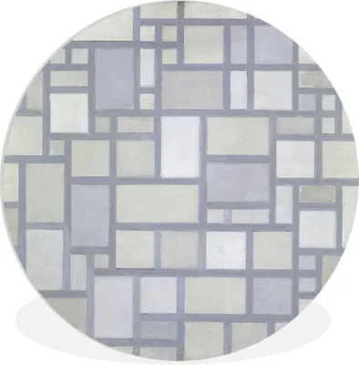 Produktbild von MuchoWow® - Wand Kreis - Das Schlafzimmer - Die Bilder - Wandmalerei - Kunst für das Haus - das Plastik