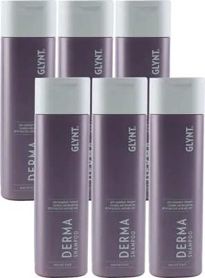Produktbild von Glynt Derma 6 x 250 ml Regulierendes Anti-Schuppen Shampoo Set