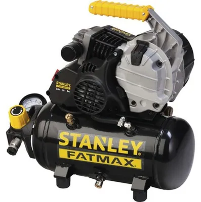 Obrázok produktu pre Stanley 2017203 Kompresor HY 227/8/6E (kompaktný; elektrický; tlak 8bar; 15 kg; nádrž 6l; výkon motora: 2 hp)