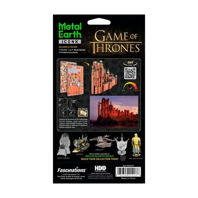 Immagine prodotto di Puzzle METAL EARTH 3D Game of Thrones: Red Keep (ICONX)