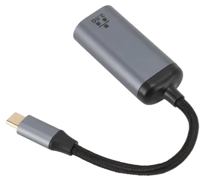 Image de Adaptateur USB-C vers Ethernet 2,5 Gbps Plug-and-Play : adaptateur Gigabit Ethernet de type C vers RJ45 pour ordinateur portable, tablette et téléphone