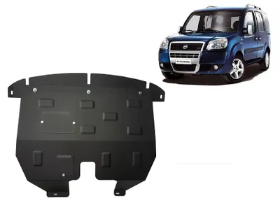 Immagine prodotto di Protezione sottoscocca in acciaio per motore e cambio per  Fiat Doblo