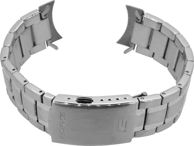 Produktbild von Casio Edifice > Uhrenarmband 22mm Edelstahl silbern > EFV-C100D-1BV