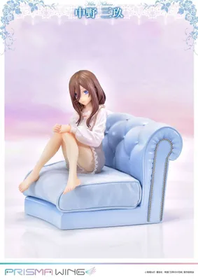Produktbild von Prime 1 Studio Miku Nakano & Sofa | The Quintessential Quintuplets Figur | 16 cm
