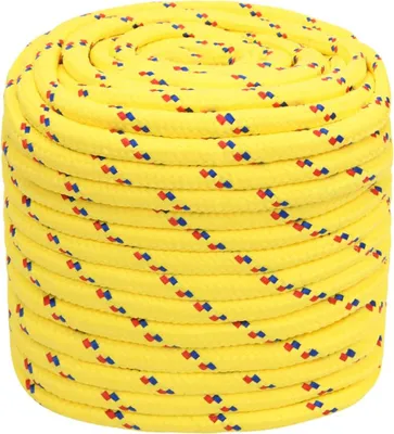Produktbild von vidaXL Bootsseil Gelb 18 mm 50 m Polypropylen