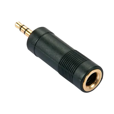 Immagine prodotto di Adattatore Lindy da jack stereo da 3,5 mm maschio a jack stereo da 6,3 mm femmina